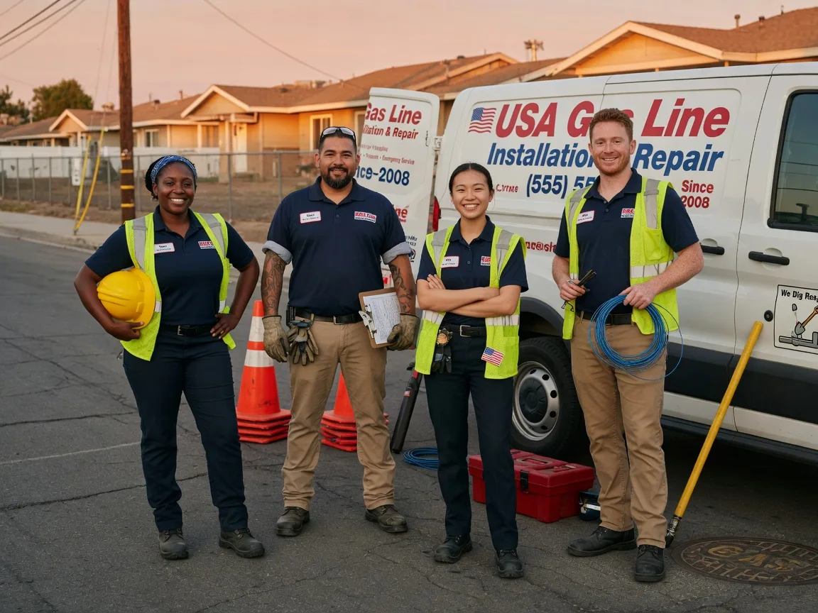 Gas Line Installation company in Farmersburg, IA